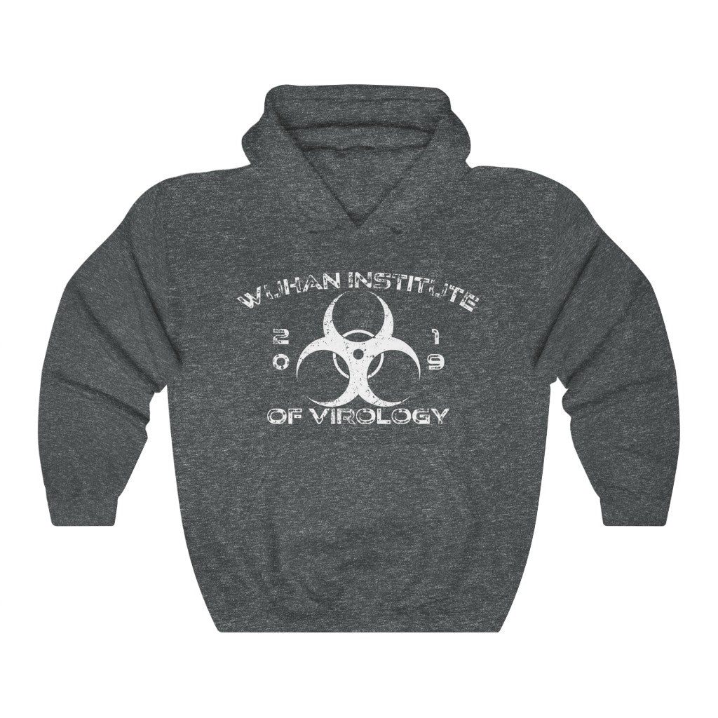 Wuhan Institute of Virology Unisex Heavy Blend Hooded Sweatshirt